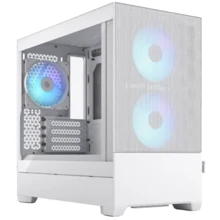 Корпус Fractal Design Pop Mini Air RGB White TG Clear (FD-C-POR1M-01): Форм-фактор материнской платы MicroATX/Mini-ITX