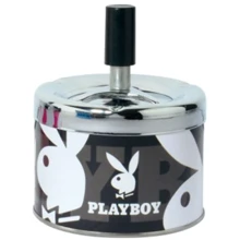Пепельница Champ "PLAYBOY", черный металл (40447550BLK): undefined undefined