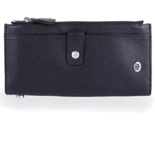 Жіночий гаманець ST Leather Accessories чорний (NST420-black): Стать жіночий