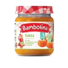 Пюре Bambolina Тыква 100 г new (4813163001991): Вид Овощное