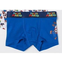 Трусы H&M Super Mario 7258299 98-104 см синие: Пол Мальчик