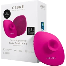 Щетка для лица GESKE Facial Brush 4 в 1 Magenta с держателем (GK000038MG01): Производитель GESKE