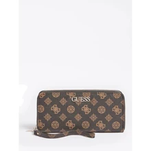 Жіночий гаманець Guess темно-коричневий (SWPG7455460-MOC): Стать Женский