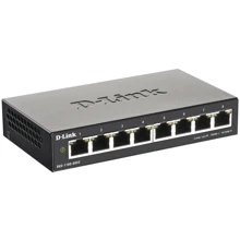 Мережевий комутатор D-Link DGS-1100-08V2/A1A: Порти только Gigabit Ethernet (10/100/1000)