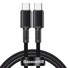 Кабель Baseus Cable USB-C to USB-C 100W High Density Braided 2m Black (CATGD-A01): Тип USB-C - USB-C