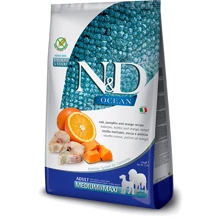 Беззерновой сухой корм Farmina N&D Grain Free Ocean Pumpkin для собак средних и крупных пород с треской и апельсином 12 кг (PND1200032): Тип Сухой корм