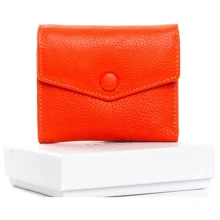 Женский кошелек Dr. Bond оранжевый (32632 orange): Пол Женский