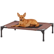 Лежак K&H Original Pet Cot & Cover для собак коричневый размер M: Тип Лежак
