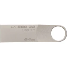 USB-флешка Kingston 64GB DataTraveler SE9H G2 USB 3.0 Silver (DTSE9G2/64GB): Стандарт USB USB 3.0
