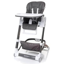 Стул для кормления 4baby ICON Grey (серый) 4IC03: Тип класический