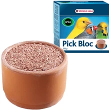 Минеральный блок Versele-Laga Orlux Pick Bloc для декоративных птиц 350 г: Вид корма Камень
