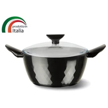 Кастрюля TVS DECO 24 см с крышкой (22478243315001C): Тип Традиционная
