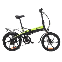 Электрический велосипед Maxxter RUFFER 20" (черно-зеленый): Цвет зеленый