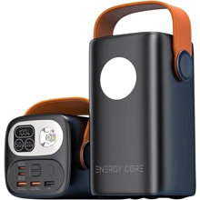 Внешний аккумулятор ArmorStandart Power Bank 60000mAh EnergyCore ASB60 PD 100W Black (ARM80296): Количество USB 4