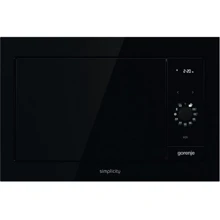 Вбудовувана мікрохвильова піч Gorenje BM235G1SYB: Колір черный