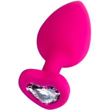 Анальна пробка із кристалом ToDo Anal Plug Diamond Heart, L: Для кого унісекс