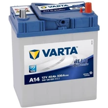 Автомобільний акумулятор VARTA 6СТ-40 BLUE dynamic (A14): Ємність, Ач 40