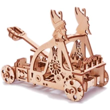 Механический 3D-пазл Wood Trick Катапульта: Вид наука и техника