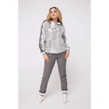 Костюм спортивный Luzana Глоу 42-44 серый: Сезон Демисезон