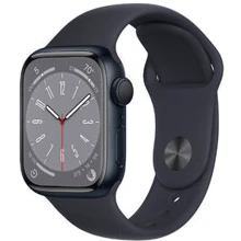 Apple Watch Series 8 41mm GPS Midnight Aluminum Case with Midnight Sport Band (MNP53) UA Approved Витринный образец: Производитель Apple