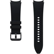 Ремешок Samsung Hybrid Leather Band (S/M) Black for Samsung Watch 6 (ET-SHR95SBEGEU): Цвет черный