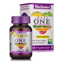 Bluebonnet Maxi ONE Мультивитамины 30 вегакапсул: Тип Мультивитамины