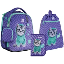Набор Kite рюкзак + пенал + сумка для обуви 555 Studio Pets-2 (SET_SP25-555S-2): Производитель KITE