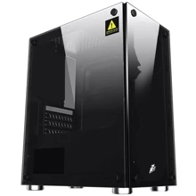 Корпус 1stPlayer X2-M-3B1 Black: Форм-фактор материнской платы MicroATX/Mini-ITX