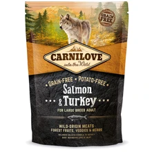 Сухой корм для взрослых собак крупных пород Carnilove Salmon & Turkey Large Breed 1.5 кг (8595602508952): Тип Сухой корм