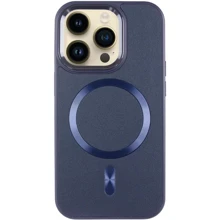 Чохол для iPhone Epik SnapCase with MagSafe Dark Blue для iPhone 14 Pro: Колір синий