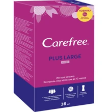 Carefree Plus Large Fresh Щоденні прокладки 36 шт.: Класифікація Мас-маркет