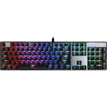 Клавиатура Motospeed CK104 RGB USB ENG, UKR, RUS Outemu (mtck104cmr): Подключение проводное