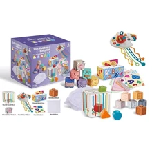 Набір для розвитку 6в1 Soft Rubber Baby Set 33 елементи (1295): Тип детская головоломка