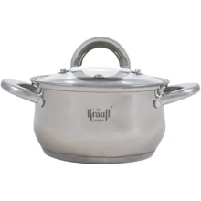 Кастрюля Krauff Steil со стеклянной крышкой 16 см 1.7 л (26-238-073): Тип Традиционная