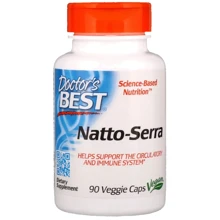 Doctor's Best Natto-Serra 90 Caps (DRB-00294): Тип Протеолітичні ферменти