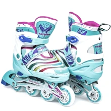 Ролики Scale Sports Turquoise (размер 34-37) LF 907M-M-3: Цвет бирюзовый
