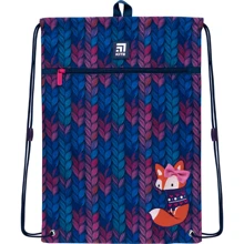 Сумка для взуття з кишенею Kite Education Fox K22-601M-7: Стать Для девочек