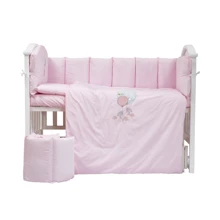 Комплект постельного белья Twins Babycentre Welcome to the world розовый (4012-BTWW-08): Тип постельный комплект