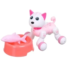 Интерактивное животное Кот Limo Toy 1086A на радиоуправлении (Розовый): Производитель Limo Toy