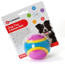 Игрушка для собак Flamingo 5 Senses Ball мяч 5 чувств 8 см (44190): Производитель Flamingo