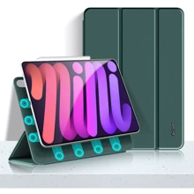 Аксесуар для iPad BeCover Case Book Magnetic Dark Green (706837) for iPad mini 6 2021: Колір зелений