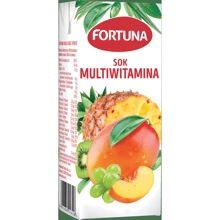 Сок Fortuna мультивитамин 200мл: Объем, л 0.2