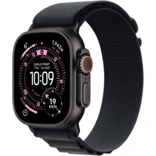Apple Watch Ultra 3 GPS + Cellular 49mm Black Titanium Case with Black Alpine Loop - Large (MF0X4): Размер корпуса 49mm