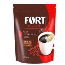 Кофе растворимый Fort в гранулах 120 г (8720254065588): Вид напитка кофе растворимый