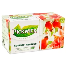Чай Pickwick трав'яний Шипшина-Гібіскус 20х2.5 г (5997100029473): undefined undefined