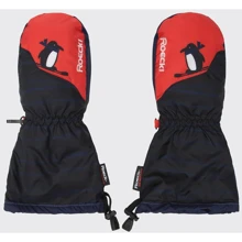 Детские лыжные варежки Roeckl Ski Minis Forest 3 fiesta red красные (3405-741-445): Пол Унисекс