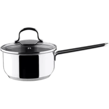 Стільник з кришкою Vinzer Techno 12см 0.7л (50075): Тип сотейник