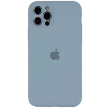Чехол для iPhone Mobile Case Silicone Case Full Camera Protective Sweet Blue for iPhone 14 Pro: Цвет голубой