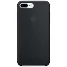 Чехол для iPhone Apple Silicone Case Black (MMQR2/MQGW2) for iPhone 8 Plus/iPhone 7 Plus: Цвет черный
