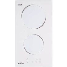 Варильна поверхня електрична Ventolux VB 62 TC WH: Розташування панелі спереду